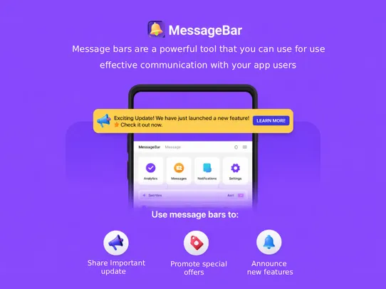 Message Bar screenshot