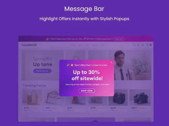 Message Bar screenshot