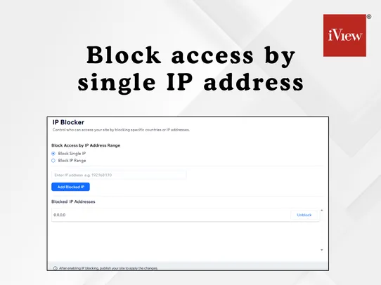 IP Blocker screenshot
