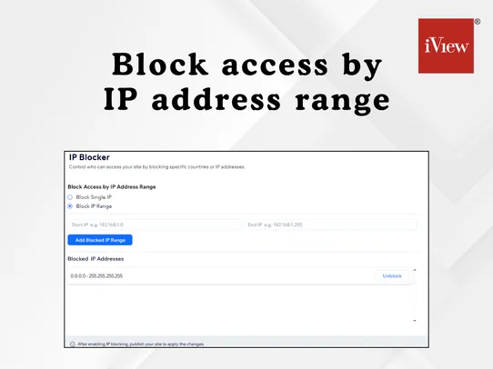 IP Blocker screenshot