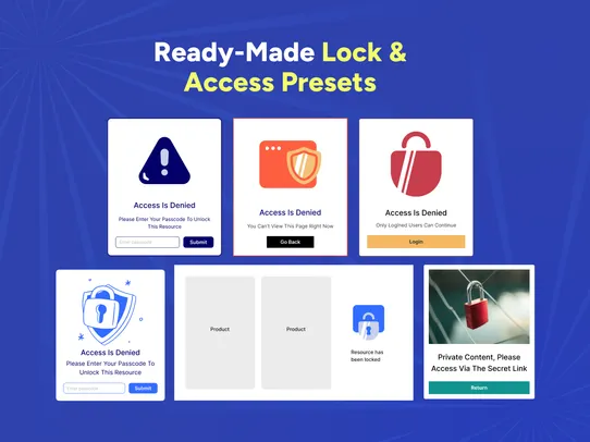 Password Protect &amp; Login Lock screenshot
