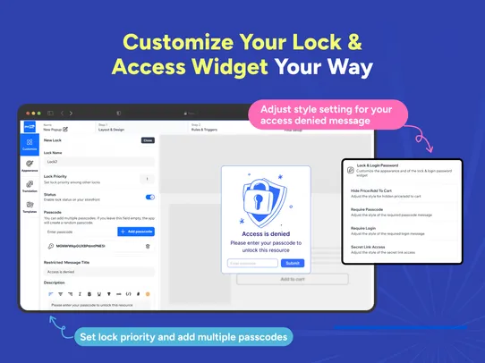 Password Protect &amp; Login Lock screenshot