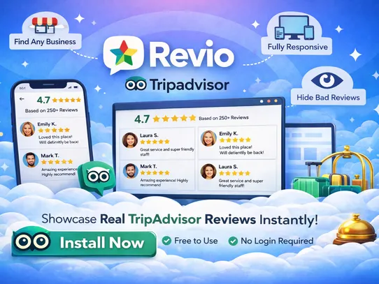 Trip Advisor Reviews - Revio screenshot