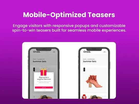 Popup builder screenshot