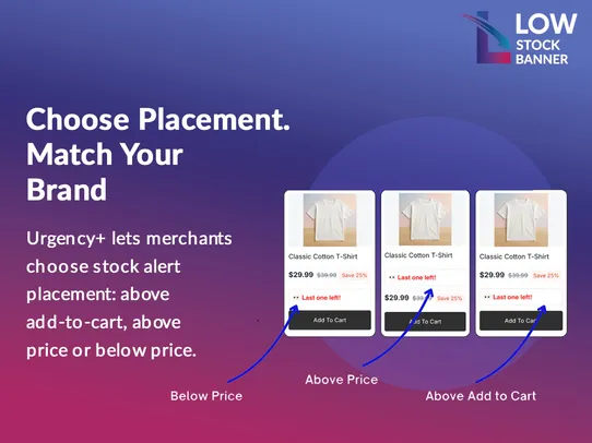 Low Stock Counter screenshot