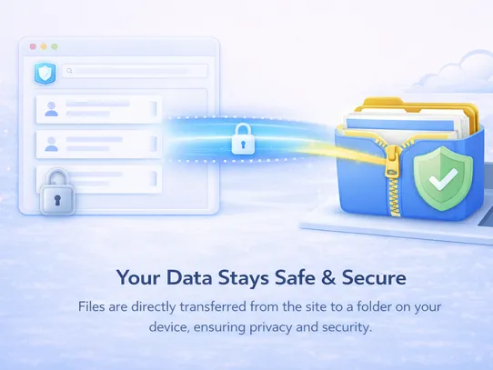 Contact Attachments Export screenshot