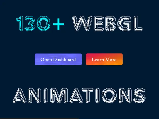 Custom Buttons - GSAP &amp; WebGL screenshot
