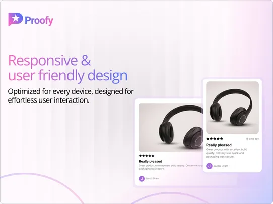 Proofy Reviews screenshot