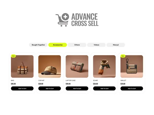 Advance Cross Sell screenshot