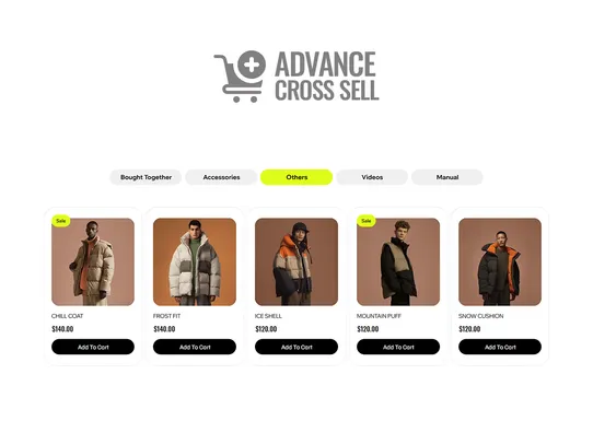 Advance Cross Sell screenshot