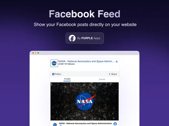 Facebook Feed Pro screenshot