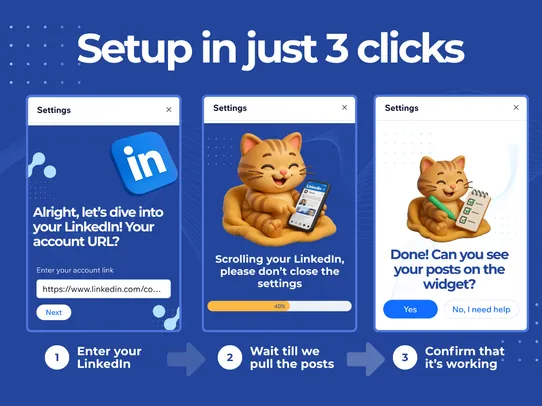 LinkedIn Feed screenshot