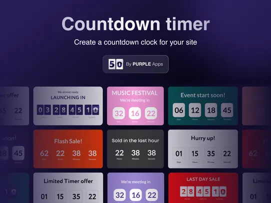 Countdown Timer Pro screenshot