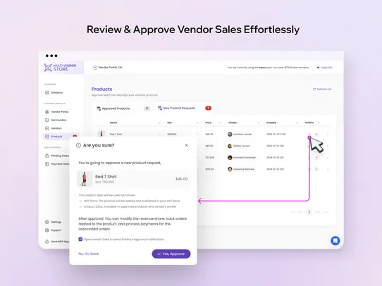 Vendor Marketplace Store screenshot