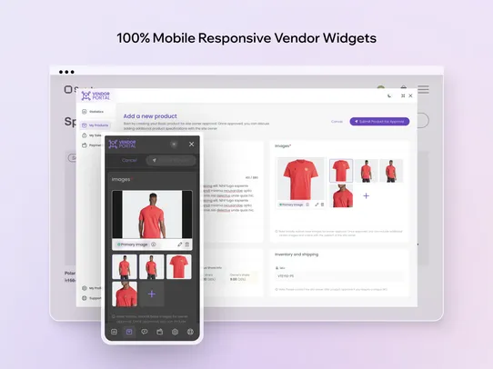 Vendor Marketplace Store screenshot