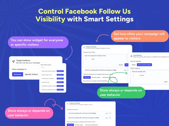 Facebook Follow screenshot