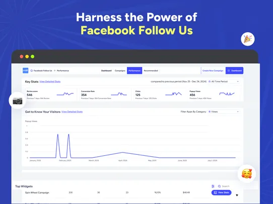 Facebook Follow screenshot