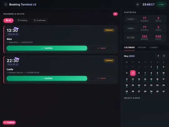 MyDeputy AI Chatbot &amp; Booking screenshot