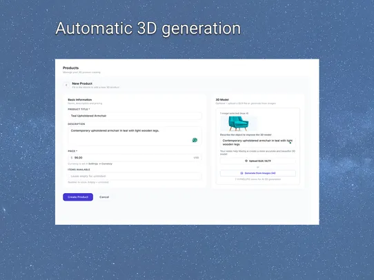 3D Store Builder screenshot