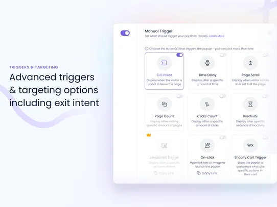 Poptin Popups - Smart Pop Ups screenshot