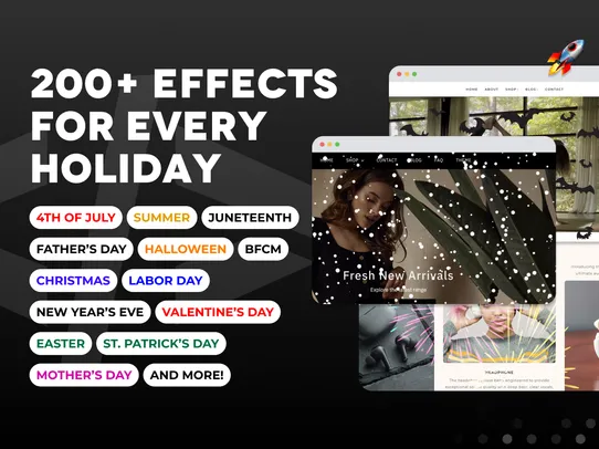 3D Seasonal Effects Animation screenshot