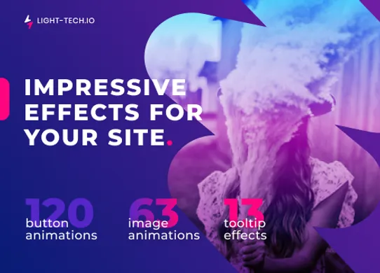 Impressive Hover Effects screenshot