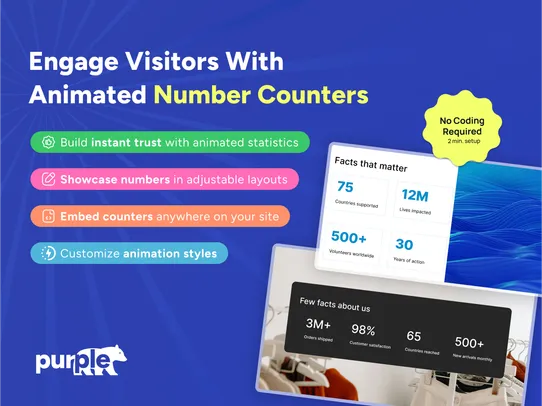 Number Counters screenshot
