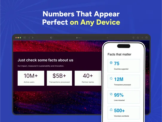 Number Counters screenshot