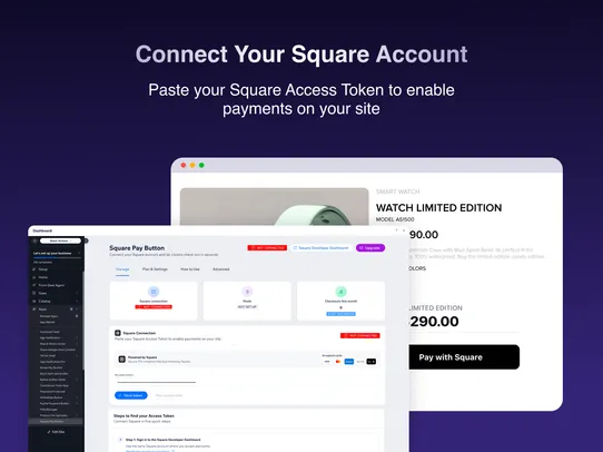 Square Payment Button screenshot