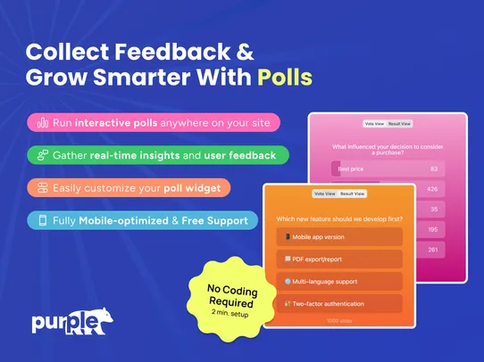 Polls screenshot