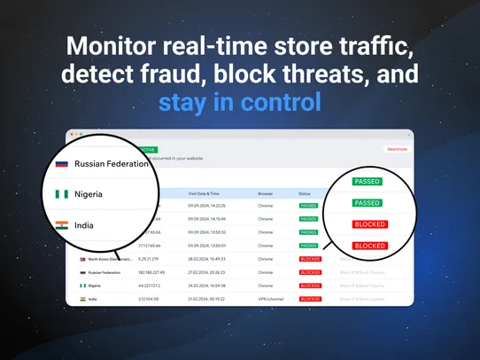 Blocky: Fraud Filter &amp; Blocker screenshot