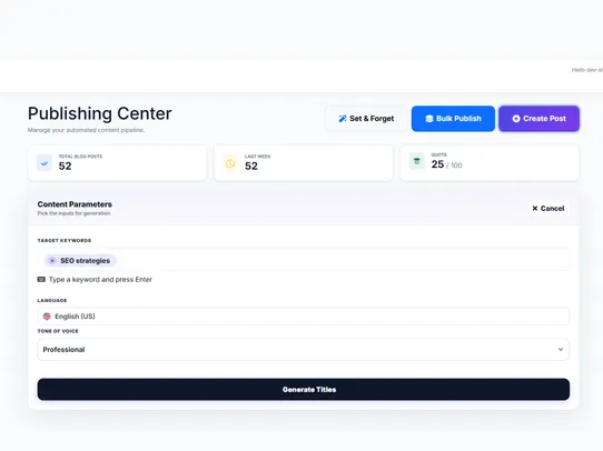AI Blog Booster - Set &amp; Forget screenshot