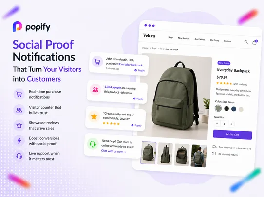 Popup Sales Pop, Email &amp; Coupons by Popify screenshot