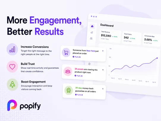 Popup Sales Pop, Email &amp; Coupons by Popify screenshot