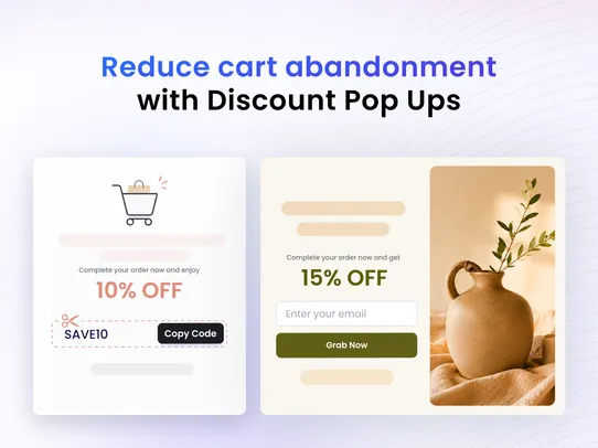 Coupon X Discount Code Pop Ups screenshot
