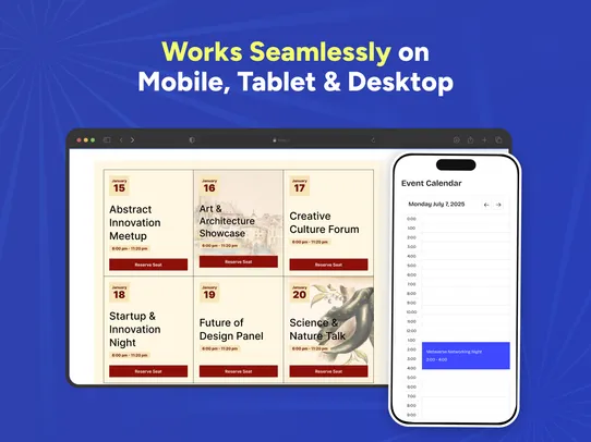 Calendars screenshot
