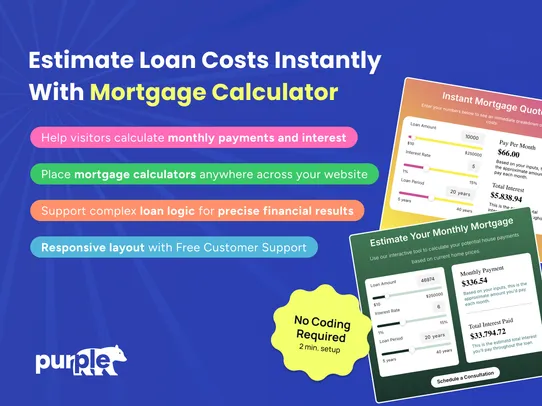 Mortgage screenshot