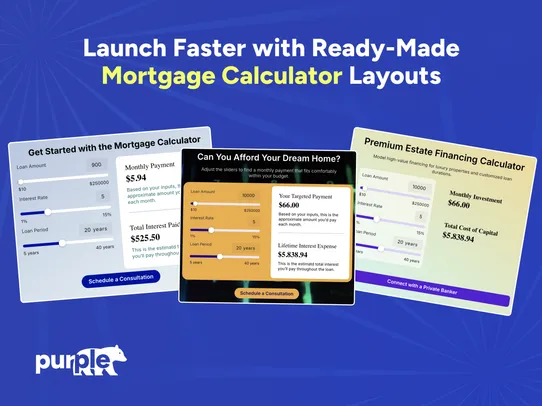 Mortgage screenshot