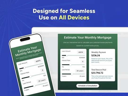 Mortgage screenshot