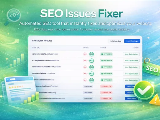 Automatic SEO Tags Fixer screenshot