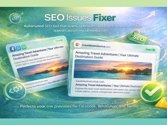 Automatic SEO Tags Fixer screenshot