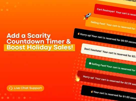 Checkout Countdown Timer Bar screenshot