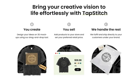Tapstitch: POD &amp; Dropshipping screenshot