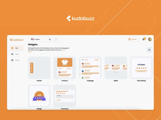 Kudobuzz Product Reviews screenshot