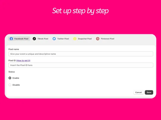 Avantify Facebook Pixel &amp; CAPI screenshot