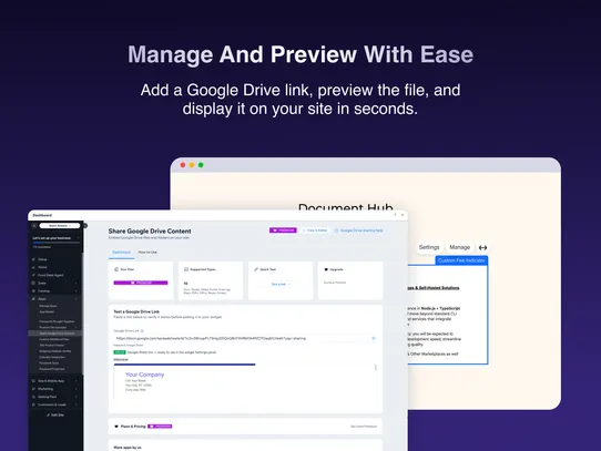 Google Drive Viewer screenshot