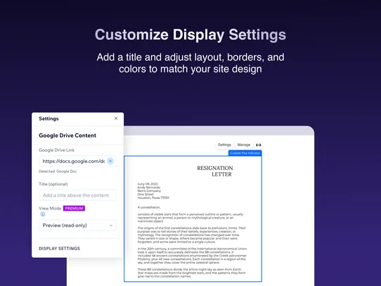 Google Drive Viewer screenshot