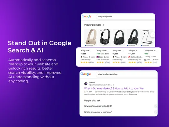 Schema | Google SEO (JSON-LD) screenshot