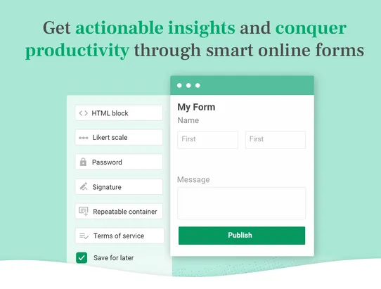 123 Form Builder &amp; Payments screenshot