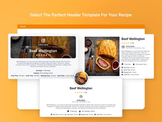 Blog Recipes screenshot